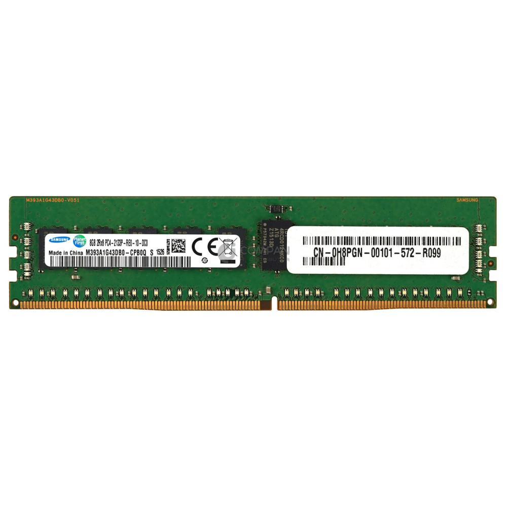 0H8PGN DELL DDR4 8GB 2RX8 PC4-17000 2133MHZ RDIMM CAS 15-15-15